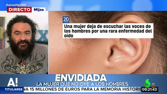 El Sevilla, sobre la enfermedad que impide oír las voces masculinas: "Muchas quisieran dejar de escuchar las tonterías que dicen los hombres" El Sevilla, sobre la enfermedad que impide oír las voces masculinas: "Muchas quisieran dejar de escuchar las tonterías que dicen los hombres"