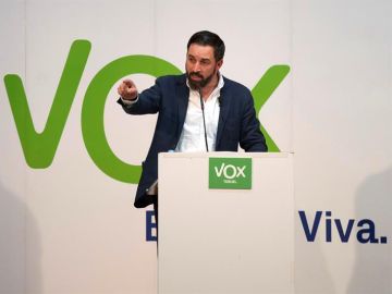 El líder de Vox, Santiago Abascal El líder de Vox, Santiago Abascal