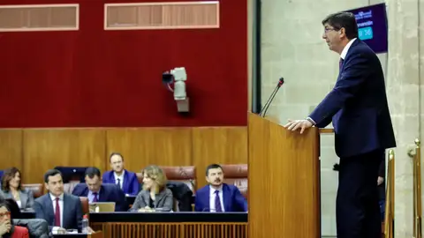 El líder andaluz de Ciudadanos, Juan Marín El líder andaluz de Ciudadanos, Juan Marín