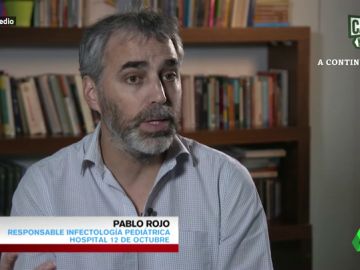 Pablo Rojo, responsable de Infectología Pediátrica del Hospital 12 de Octubre