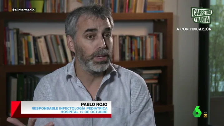 Pablo Rojo, responsable de Infectología Pediátrica del Hospital 12 de Octubre