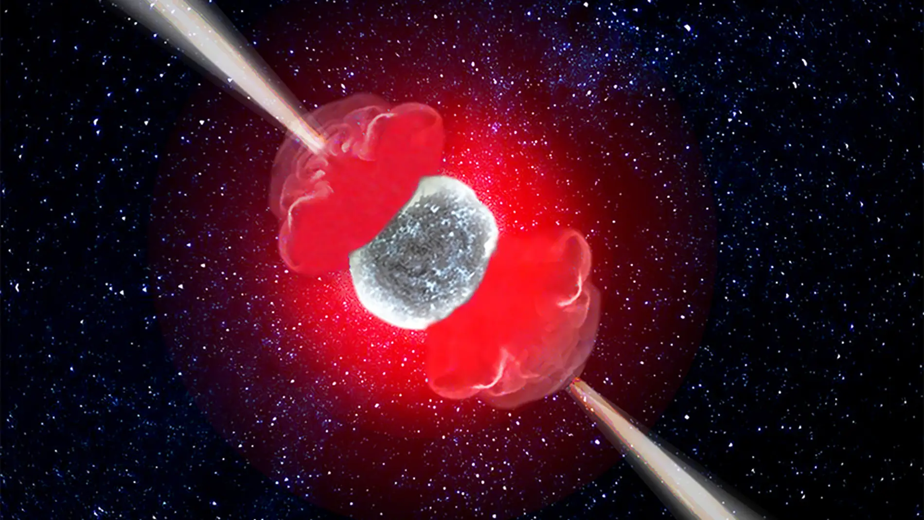 Una rara hipernova completa el relato de la muerte de las estrellas masivas