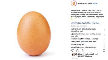 ¿Por qué un huevo se ha convertido en lo más viral de Instagram? ¿Por qué un huevo se ha convertido en lo más viral de Instagram?
