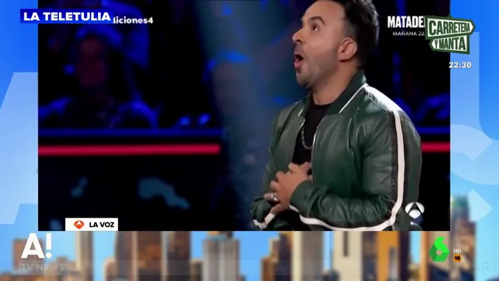 La divertida reacción de Luis Fonsi tras ser elegido por uno de los concursantes de 'La Voz'