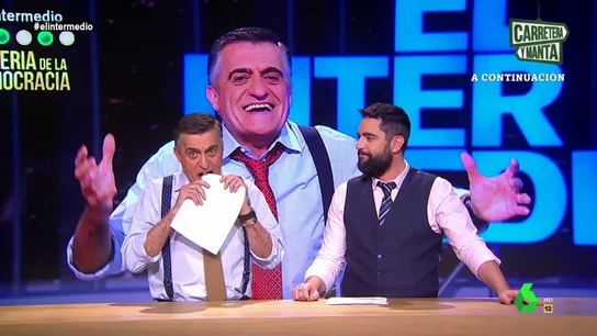 El Gran Wyoming y Dani Mateo se tragan sus palabras El Gran Wyoming y Dani Mateo se tragan sus palabras