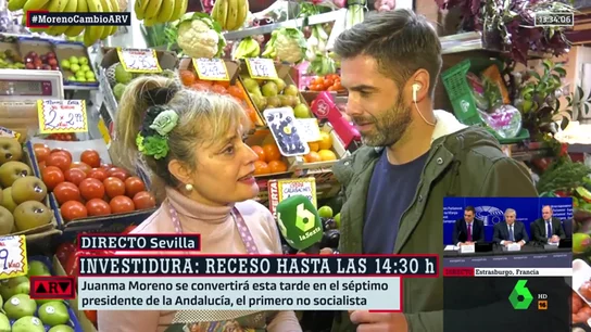 Loli, frutera en Triana Loli, frutera en Triana