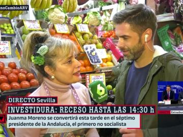Loli, frutera en Triana Loli, frutera en Triana
