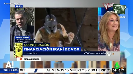 El 'zasca' de Elisa Beni a Toni Cantó tras asegurar que actuó lo mismo en Miami que en Cataluña El 'zasca' de Elisa Beni a Toni Cantó tras asegurar que actuó lo mismo en Miami que en Cataluña