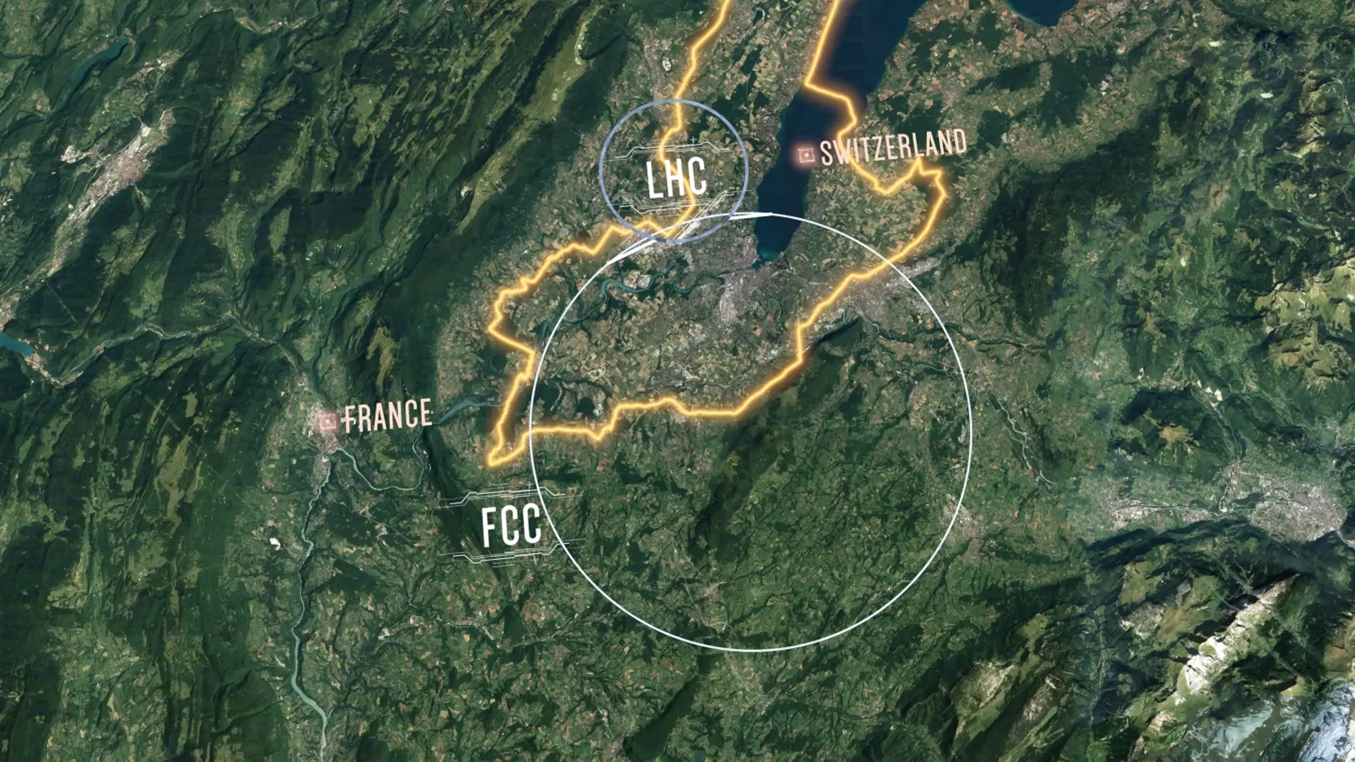 El futuro acelerador circular del CERN dejara pequeno al LHC