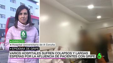 La gripe, epidemia en media España: colapso en los pasillos de los hospitales gallegos