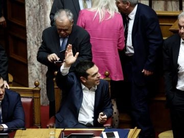 El primer ministro griego Alexis Tsipras El primer ministro griego Alexis Tsipras