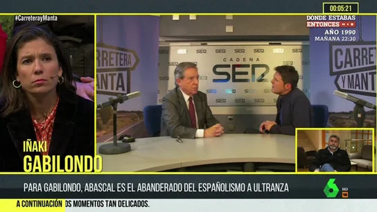 Gabilondo con Jesús Cintora Gabilondo con Jesús Cintora