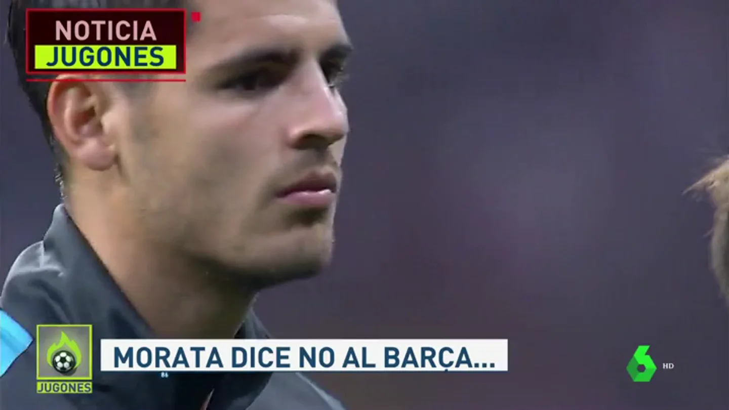 Noticias Jugones: Morata dice 'no' al Barça y 'sí' al Atlético de Madrid Noticias Jugones: Morata dice 'no' al Barça y 'sí' al Atlético de Madrid