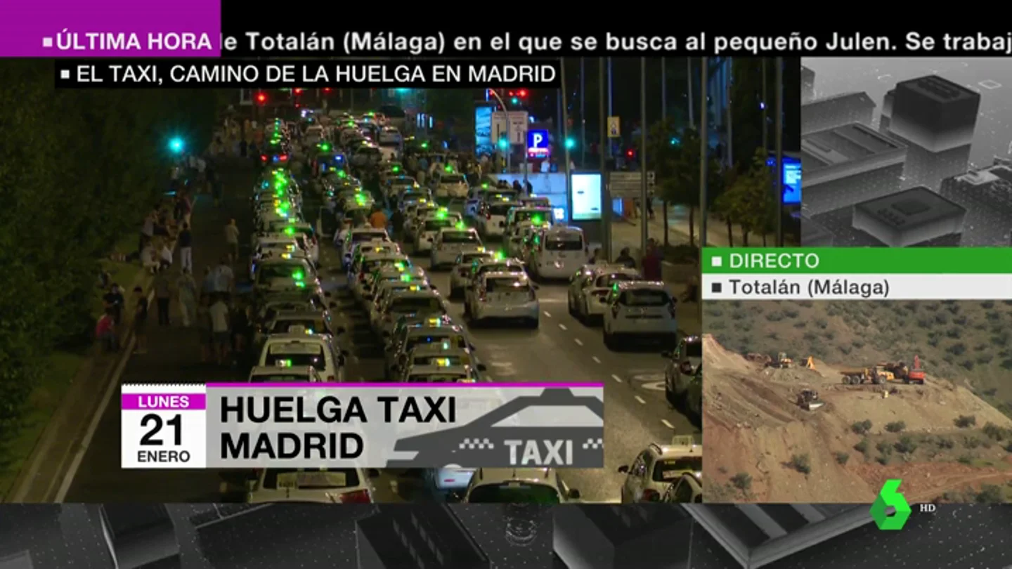 Garrido se reunirá con los taxistas este lunes ante la amenaza de una huelga indefinida en pleno Fitur y Fashion Week Garrido se reunirá con los taxistas este lunes ante la amenaza de una huelga indefinida en pleno Fitur y Fashion Week