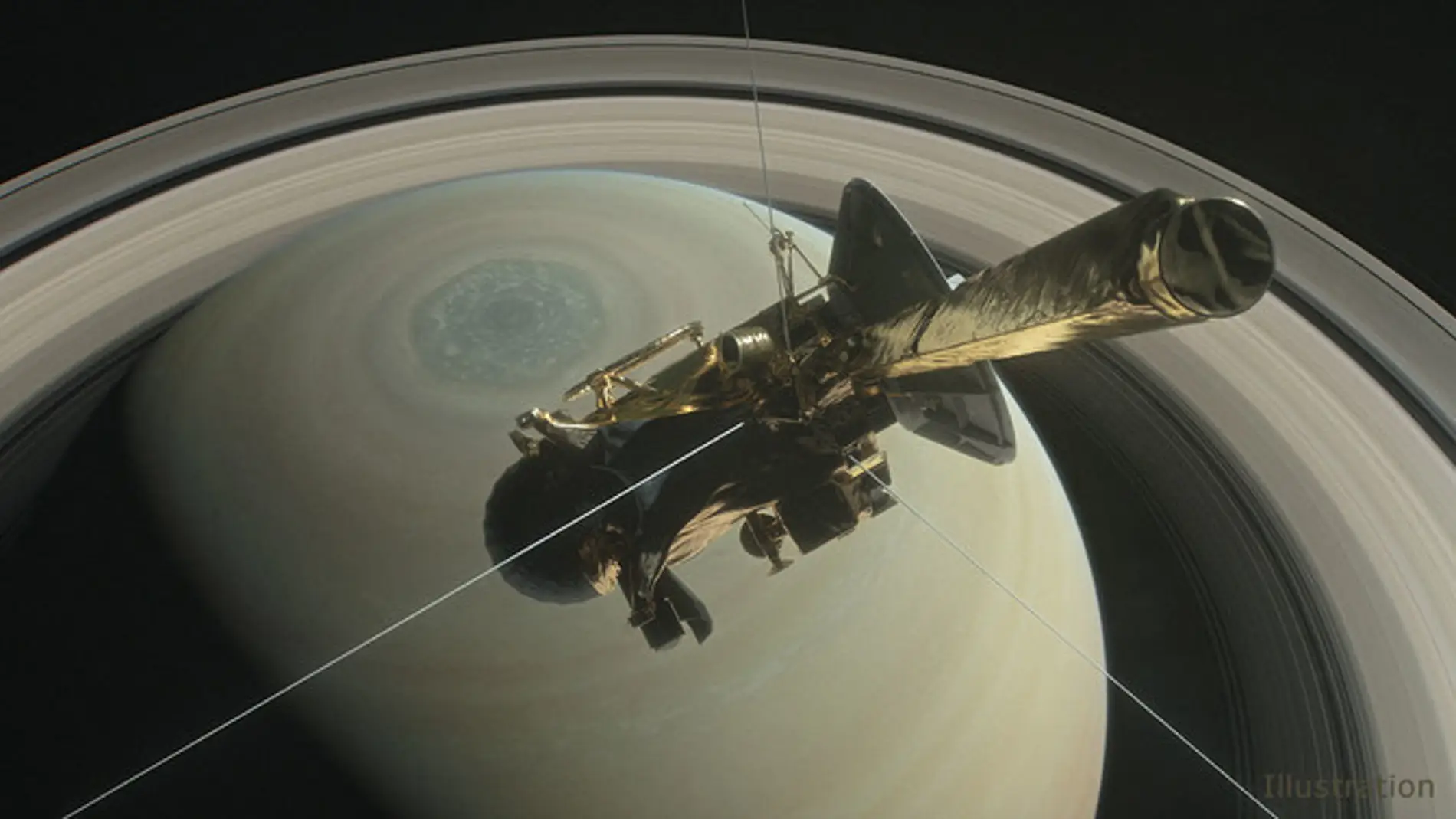 Los anillos de Saturno son mas jovenes que su planeta