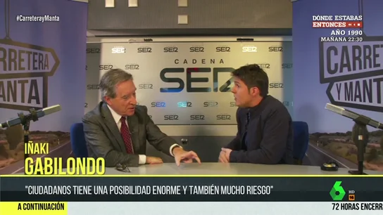 Jesús Cintora entrevista a Iñaki Gabilondo Jesús Cintora entrevista a Iñaki Gabilondo