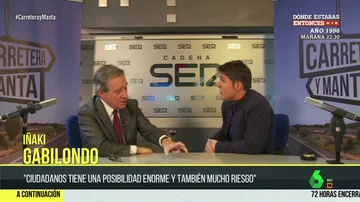 Jesús Cintora entrevista a Iñaki Gabilondo