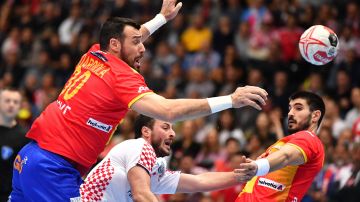 La selección española de balonmano se enfrenta a Croacia en el Mundial