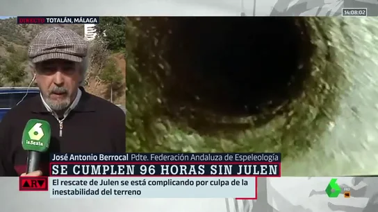El experto en Espeleología José Antonio Berrocal El experto en Espeleología José Antonio Berrocal