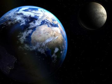 Foto de la Tierra y la Luna captada por la NASA