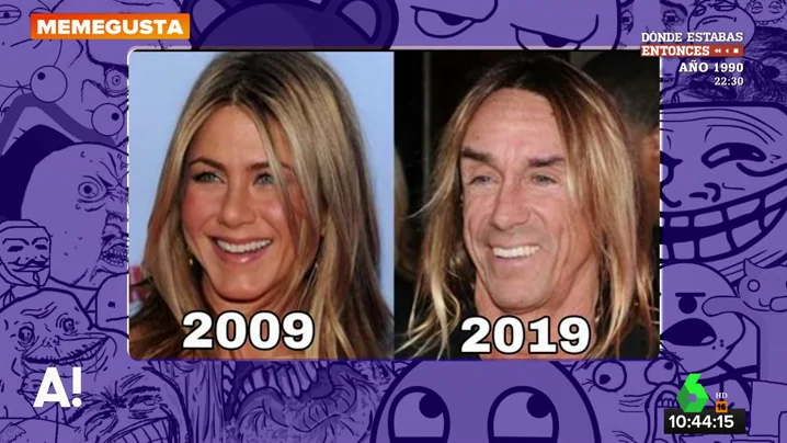 Dibujos, comparaciones entre famosos, memes... los internautas sacan su lado más original con el '10 Years Challenge'