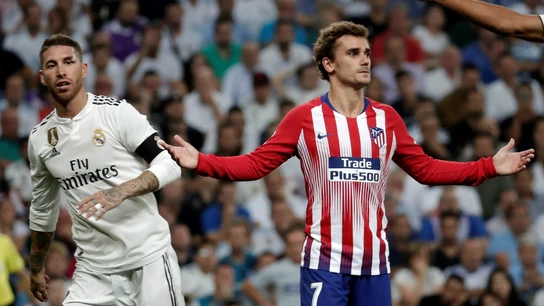 Sergio Ramos y Antoine Griezmann Sergio Ramos y Antoine Griezmann