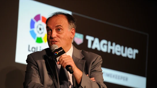 Javier Tebas en un evento de LaLiga Javier Tebas en un evento de LaLiga