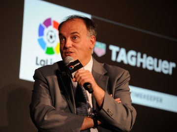 Javier Tebas en un evento de LaLiga Javier Tebas en un evento de LaLiga