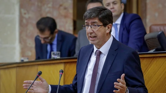 El líder andaluz de Ciudadanos, Juan Marín El líder andaluz de Ciudadanos, Juan Marín