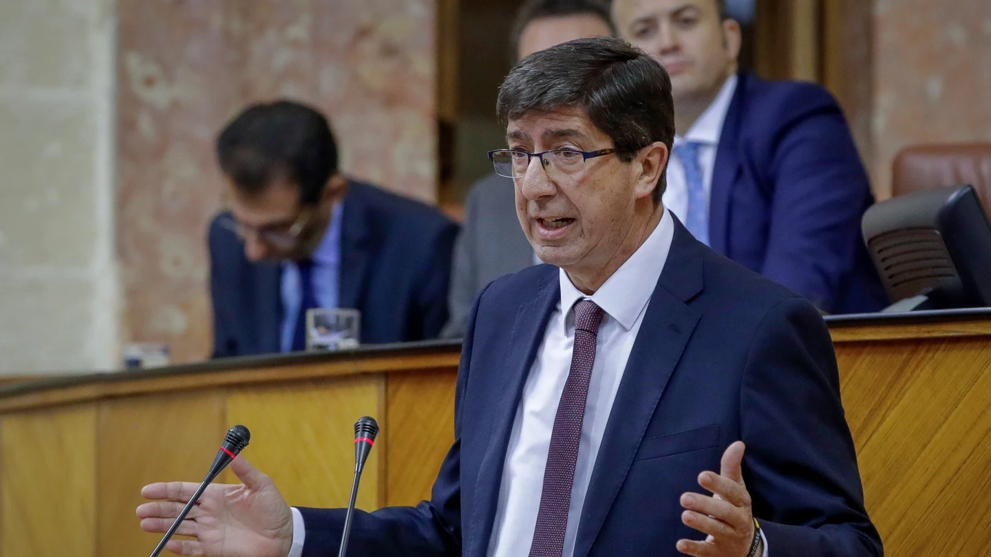 El líder andaluz de Ciudadanos, Juan Marín El líder andaluz de Ciudadanos, Juan Marín