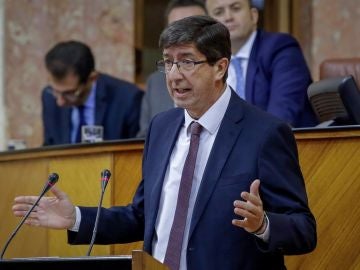 El líder andaluz de Ciudadanos, Juan Marín El líder andaluz de Ciudadanos, Juan Marín