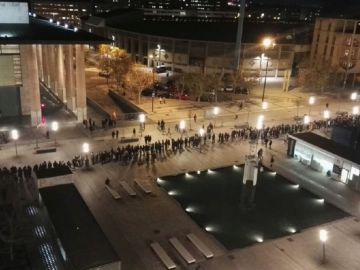 Protesta contra el mitin de Vox en Zaragoza. Protesta contra el mitin de Vox en Zaragoza.