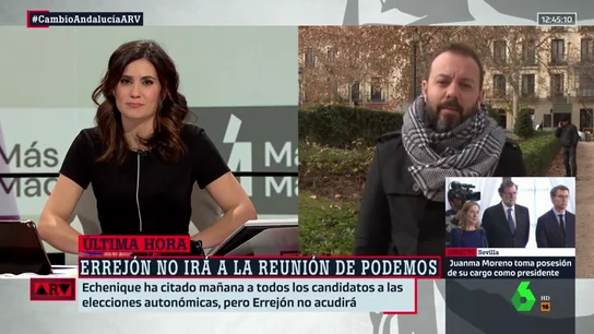 Maestre revela el porqué de la decisión de Errejón de aliarse con Carmena: "Estaba convencido de que Podemos boicoteaba su candidatura a la Comunidad" Maestre revela el porqué de la decisión de Errejón de aliarse con Carmena: "Estaba convencido de que Podemos boicoteaba su candidatura a la Comunidad"