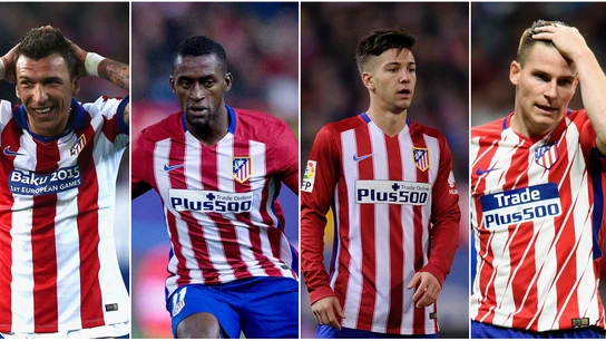 Los ex '9' del Atlético Los ex '9' del Atlético