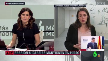 Montero, sobre si Errejón está fuera de Podemos: "Es evidente. A alguien que se ha ido no se le puede echar"