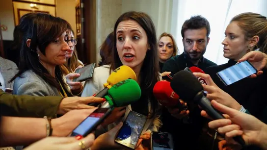 Irene Montero en el Congreso Irene Montero en el Congreso