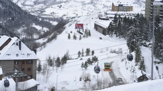 La estación de esquí de Baqueira Beret La estación de esquí de Baqueira Beret