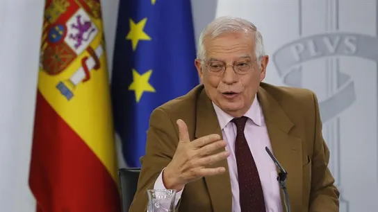 El ministro de Exteriores, Josep Borrell El ministro de Exteriores, Josep Borrell