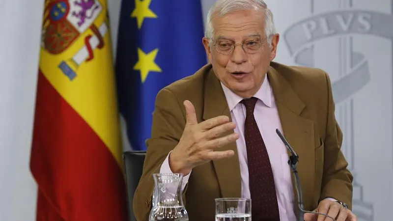 El ministro de Exteriores, Josep Borrell