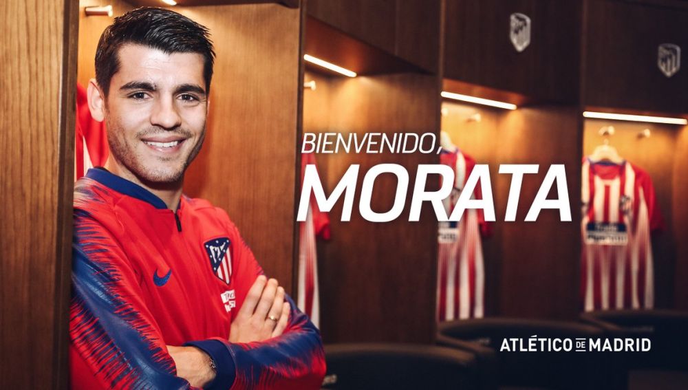 Álvaro Morata, nuevo jugador del Atlético de Madrid