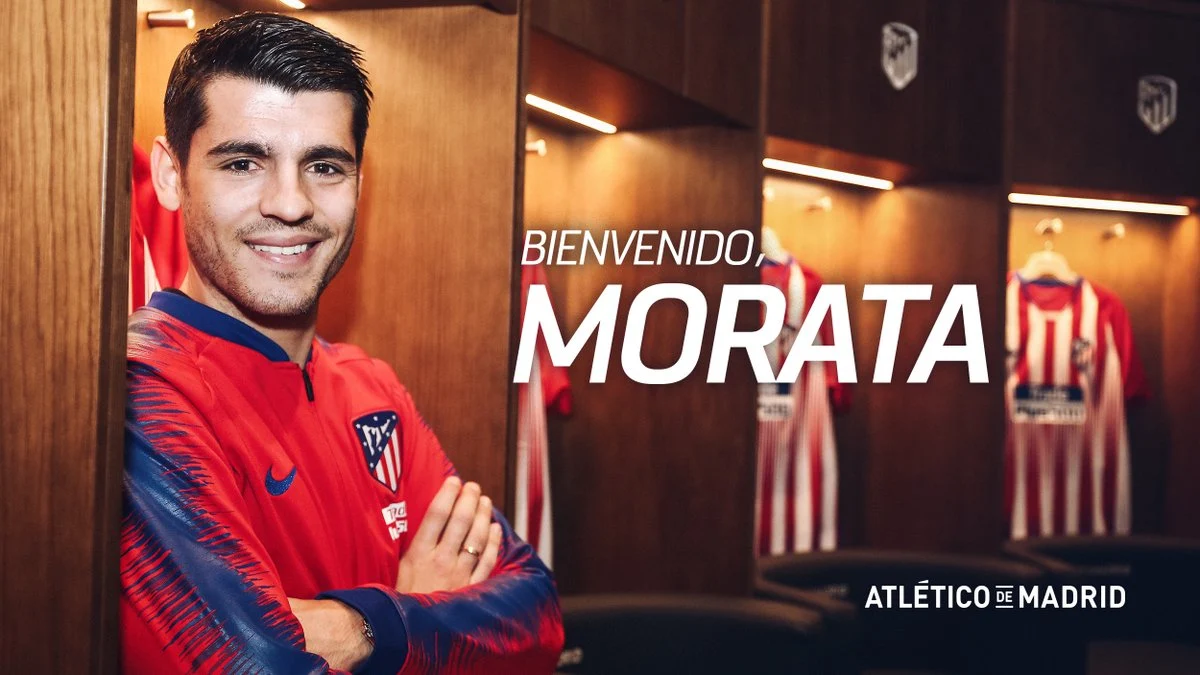 Álvaro Morata, nuevo jugador del Atlético de Madrid