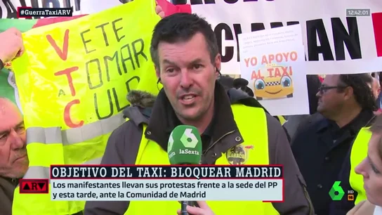 Portavoz de los taxistas Portavoz de los taxistas