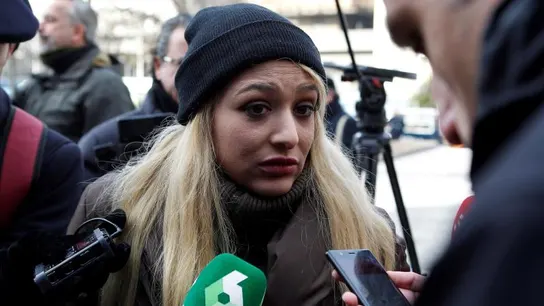 Melissa Domínguez, líder del grupo neonazi Hogar Social Madrid Melissa Domínguez, líder del grupo neonazi Hogar Social Madrid
