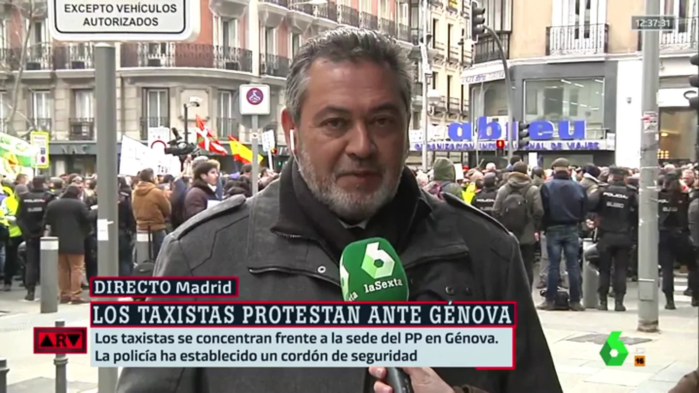 Julio Sanz, taxista y presidente de la Federación Profesional del Taxi Julio Sanz, taxista y presidente de la Federación Profesional del Taxi