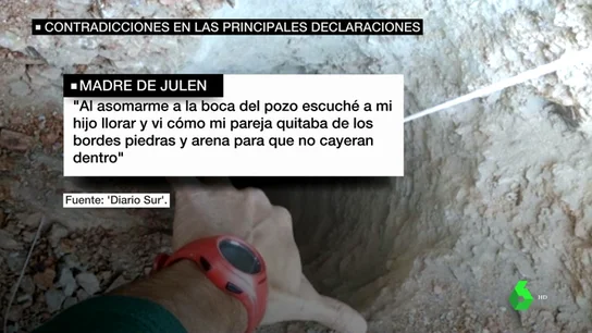 VÍDEO REEMPLAZO | La declaración del padre de Julen ante la Guardia Civil: "Escuché a mi hijo llorar dentro del pozo, le hablé para tranquilizarle" VÍDEO REEMPLAZO | La declaración del padre de Julen ante la Guardia Civil: "Escuché a mi hijo llorar dentro del pozo, le hablé para tranquilizarle"