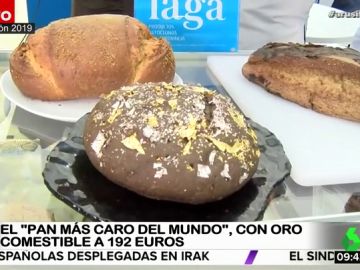 Un bollo de 400 gramos con láminas de oro y plata: así es el pan que cuesta 192 euros, el más caro del mundo Un bollo de 400 gramos con láminas de oro y plata: así es el pan que cuesta 192 euros, el más caro del mundo