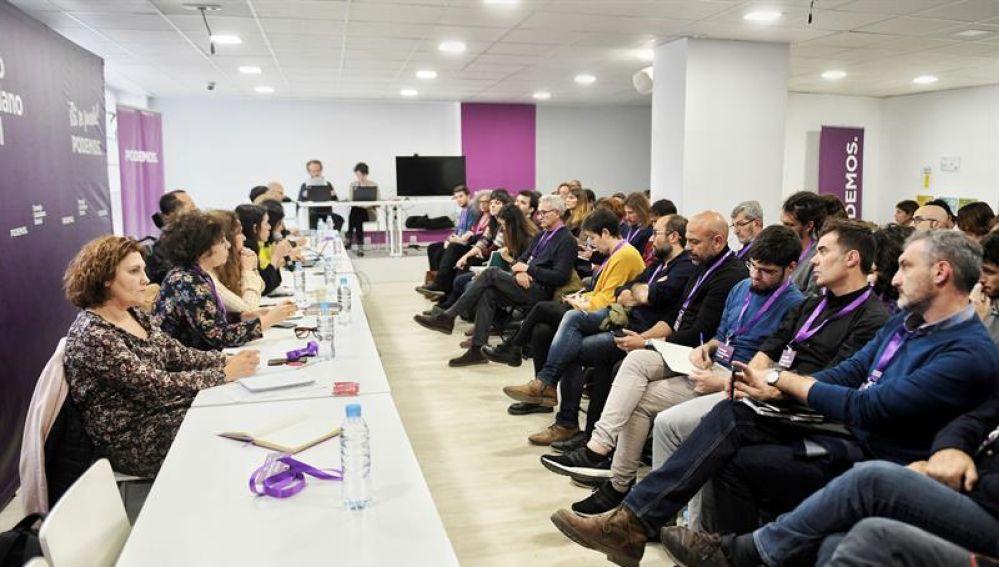 Reunión del Consejo Ciudadano Estatal de Podemos