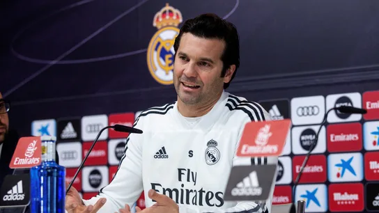 Santiago Solari, en rueda de prensa Santiago Solari, en rueda de prensa