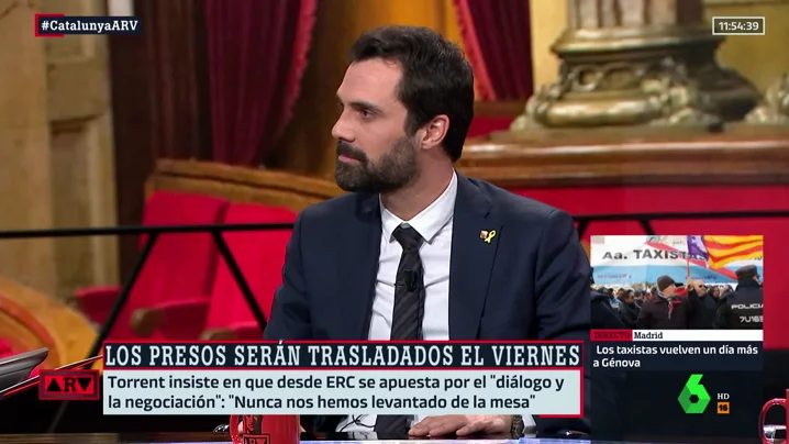 Roger Torrent, presidente del Parlament de Catalunya