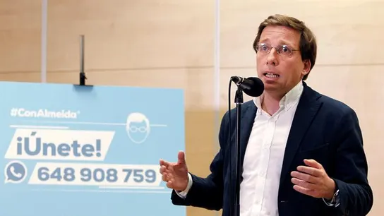 El candidato del PP a la Alcaldía de Madrid, José Luis Martínez-Almeida El candidato del PP a la Alcaldía de Madrid, José Luis Martínez-Almeida